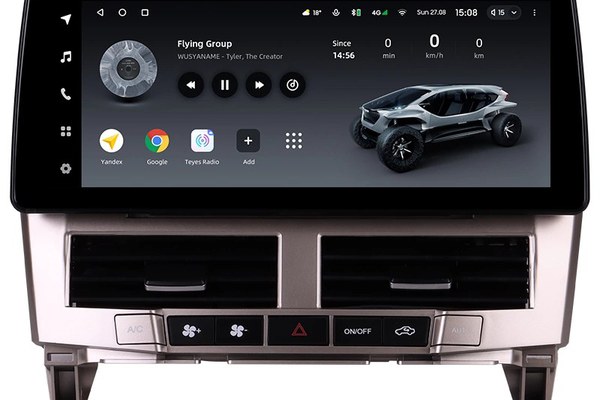 Navigatie Auto Teyes Lux One Toyota Harrier 2003-2013 6+128GB 12.3" IPS Octa-core 2Ghz, Android 4G Bluetooth 5.1 DSP
