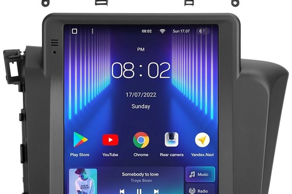 Navigatie Auto Teyes Tip Tesla TPRO 2 Honda Civic 9 2011-2015 3+32GB 9.7" QLED Octa-core 1.8Ghz, Android 4G Bluetooth 5.1 DSP