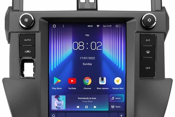 Navigatie Auto Teyes Tip Tesla TPRO 2 Toyota Land Cruiser Prado J150 2013-2017 4+64GB 9.7" QLED Octa-core 1.8Ghz, Android 4G Bluetooth 5.1 DSP