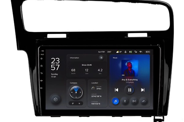 Navigatie Auto Teyes X1 4G Volkswagen Golf 7 2012-2020 2+32GB 10.2" IPS Octa-core 1.6Ghz, Android 4G Bluetooth 5.1 DSP