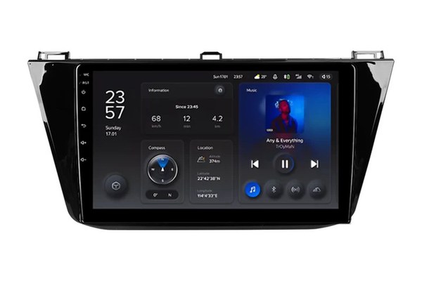 Navigatie Auto Teyes X1 4G Volkswagen Tiguan 2 2016-2023 2+32GB 10.2" IPS Octa-core 1.6Ghz Android 4G Bluetooth 5.1 DSP
