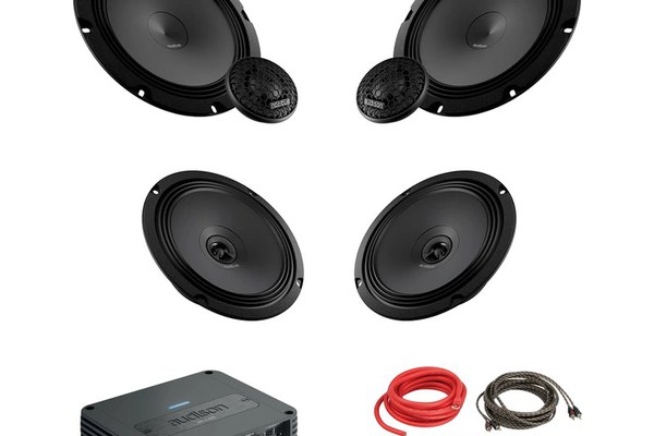 Pachet Difuzoare Auto cu amplificator Audi A1 8X 2010-2018 Audison Prima 560 W