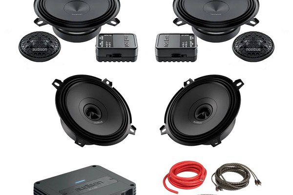 Pachet Difuzoare Auto cu amplificator Fiat Brava 1995-2003 Audison Prima 560 W