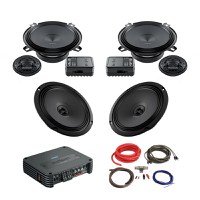 Pachet Difuzoare Auto cu amplificator Fiat Fiorino 2008-2016 Audison Prima 560 W - 1