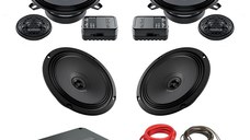 Pachet Difuzoare Auto cu amplificator Fiat Qubo 2008-2020 Audison Prima 560 W