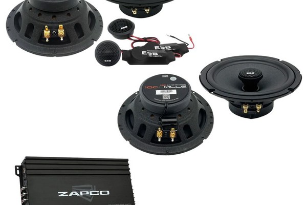 Pachet Difuzoare Auto cu amplificator Hyundai Accent 5 2018-2022 ESB 1000 260 W