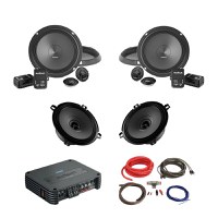 Pachet Difuzoare Auto cu amplificator Opel Corsa B 1993-2000 Audison Prima 560 W - 1