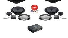 Pachet difuzoare auto cu amplificator pentru Audi Q7 4L facelift (2009-2015) - Audison Prima 520 W