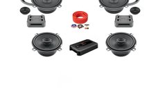 Pachet difuzoare auto cu amplificator pentru Opel Astra H facelift 2007 - 2010 Hertz Cento 840 W