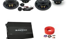 Pachet difuzoare auto cu amplificator pentru Škoda Superb III 3V (2015-2019) ESB 1000 260 W