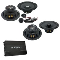 Pachet Difuzoare Auto cu amplificator Skoda Fabia 2 2007-2014 ESB 1000 260 W - 1
