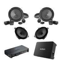 Pachet Difuzoare Auto cu subwoofer Dacia Sandero 2 Stepway 2012-2016 Audison Prima 1010 W - 1