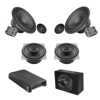 Pachet Difuzoare Auto cu subwoofer Daewoo Matiz 1998-2002 Hertz Cento 1500 W - 1