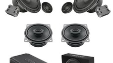 Pachet Difuzoare Auto cu subwoofer Daewoo Matiz 1998-2002 Hertz Cento 1500 W
