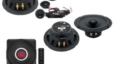 Pachet Difuzoare Auto cu subwoofer Nissan X Trail 1 T30 2000-2007 ESB 1000 340 W