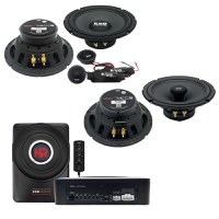 Pachet Difuzoare Auto cu subwoofer Nissan X Trail 1 T30 2000-2007 ESB 1000 340 W - 1