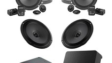 Pachet Difuzoare Auto cu subwoofer Volkswagen Bora 1999-2006 Audison Prima 1010 W