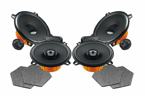 Pachet difuzoare auto Hertz Dieci dedicat Dacia Duster 1 (2010 - 2017)