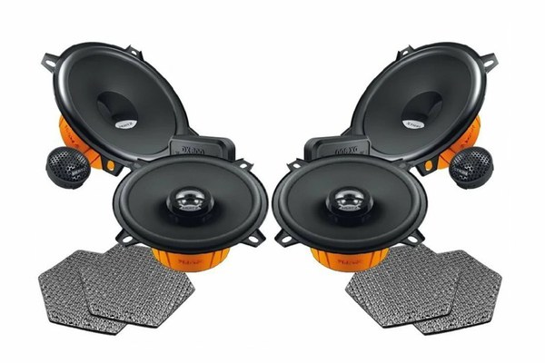 Pachet difuzoare auto Hertz Dieci dedicat Dacia Logan 1 (2004–2012)