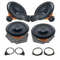 Pachet difuzoare auto Hertz Dieci dedicat Fiat 500 2010-, RMS 80W - 1