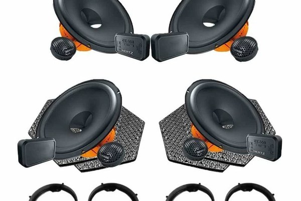 Pachet difuzoare auto Hertz Dieci dedicat Mercedes B Class 2011-2018, RMS 80W