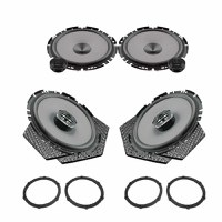 Pachet difuzoare auto Hertz Dieci dedicat Peugeot 208 2012-2019, RMS 80W - 1