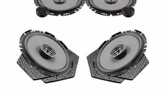 Pachet difuzoare auto Hertz Dieci dedicat Peugeot 208 2012-2019, RMS 80W