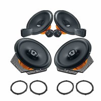 Pachet difuzoare auto Hertz Dieci dedicat Peugeot 3008 2013-2016, RMS 80W - 1