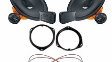 Pachet difuzoare auto Hertz Dieci dedicat usi fata Fiat Punto 2005-2018, RMS 80W