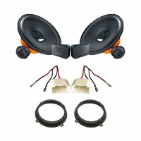 Pachet difuzoare auto Hertz Dieci dedicat usi fata Mazda 3 2014-2018, RMS 80W - 1