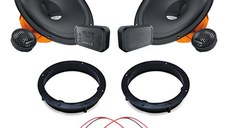 Pachet difuzoare auto Hertz Dieci dedicat usi fata Skoda Fabia 2014-2021, RMS 80W