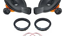 Pachet difuzoare auto Hertz Dieci dedicat usi fata Skoda Rapid 2012-, RMS 80W