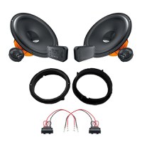 Pachet difuzoare auto Hertz Dieci dedicat usi fata Volkswagen T-Roc 2017-, RMS 80W - 1