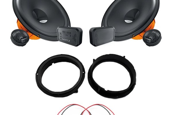 Pachet difuzoare auto Hertz Dieci dedicat usi fata Volkswagen T-Roc 2017-, RMS 80W