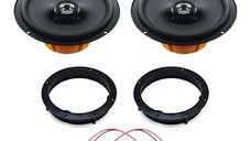 Pachet difuzoare auto Hertz Dieci dedicat usi spate Skoda Fabia 2014-2021, RMS 60W