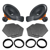 Pachet difuzoare auto Hertz Dieci dedicat Volkswagen Jetta 7 2018-, RMS 80W - 1