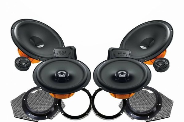 Pachet difuzoare auto Hertz Dieci dedicat Volkswagen Touran (2003 - 2015)