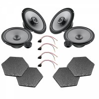 Pachet difuzoare auto Hertz Uno dedicat Audi A6 (2004-2011) - 1