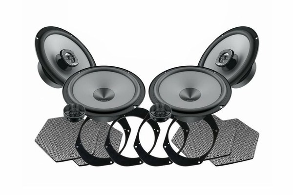 Pachet difuzoare auto Hertz Uno dedicat Ford Fiesta (2001 - 2010)