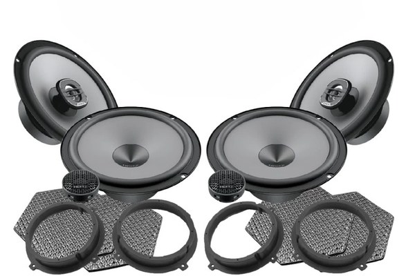 Pachet difuzoare auto Hertz Uno dedicat Kia Sportage (2010 - 2016)