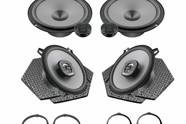 Pachet difuzoare auto Hertz Uno dedicat Opel Corsa E 2014-2019, RMS 75W