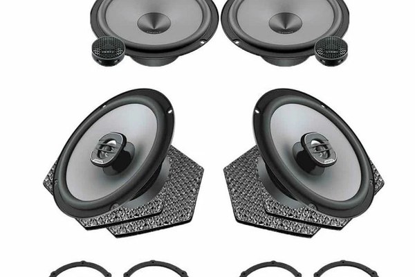 Pachet difuzoare auto Hertz Uno dedicat Peugeot 208 2019-, RMS 75W