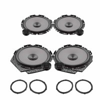 Pachet difuzoare auto Hertz Uno dedicat Peugeot 5008 2017-, RMS 70W - 1