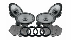 Pachet difuzoare auto Hertz Uno dedicat Skoda Superb B6 (2008 - 2015)