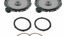 Pachet difuzoare auto Hertz Uno dedicat usi fata Citroen C3 2009-2016, RMS 70W