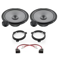 Pachet difuzoare auto Hertz Uno dedicat usi fata Toyota Corolla 2012-2018, RMS 75W - 1