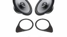 Pachet difuzoare auto Hertz Uno dedicat usi spate Fiat 500 2010-, RMS 55W