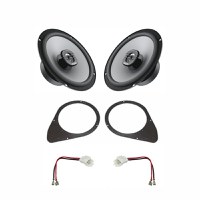 Pachet difuzoare auto Hertz Uno dedicat usi spate Fiat 500 2010-, RMS 55W - 1