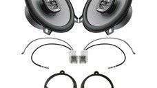 Pachet difuzoare auto Hertz Uno dedicat usi spate Nissan Juke 2010-, RMS 55W