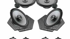 Pachet difuzoare auto Hertz Uno pentru Renault Clio 2019+, RMS 75W